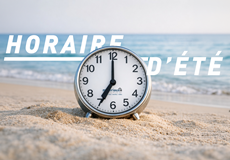 Changement d'horaire - 30 mars