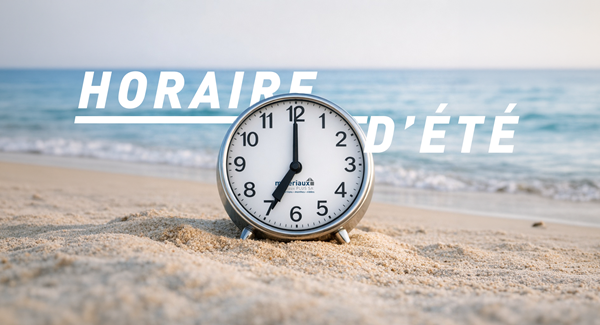 Changement d'horaire - 30 mars