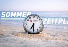 Sommeröffnungszeiten – 30. März
