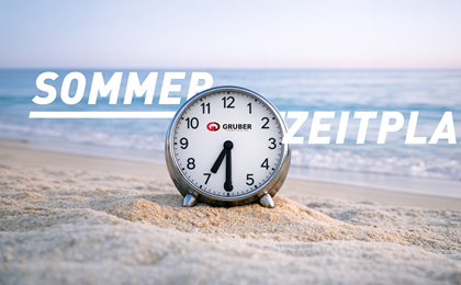 Sommeröffnungszeiten – 30. März