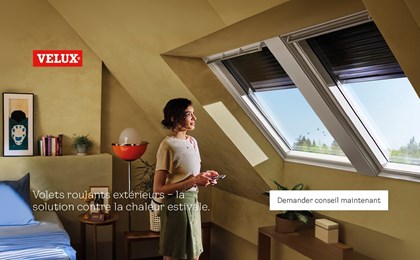 Campagne VELUX Protection contre la chaleur 