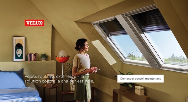 Campagne VELUX Protection contre la chaleur 