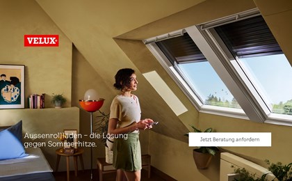 Velux Hitzeschutz‑Kampagne