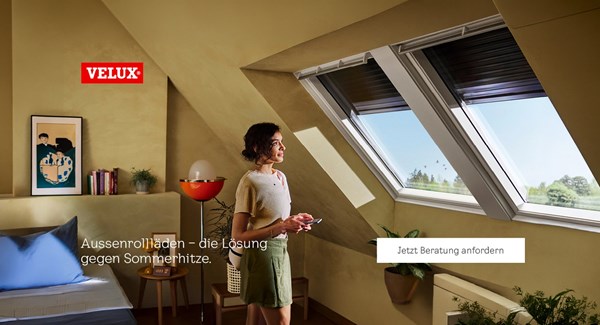 Velux Hitzeschutz‑Kampagne
