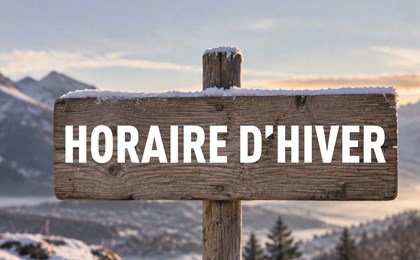 Changement d'horaire - 26 octobre